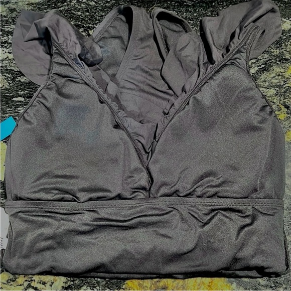 Bleu Rod Beattie Surplice Ruffle One Piece - Picture 13 of 16